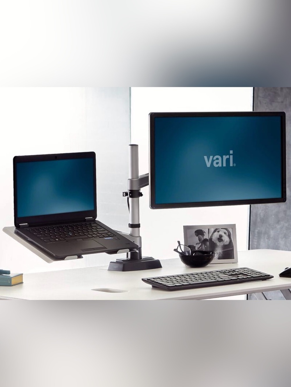Vari Monitor Arm + Laptop Stand